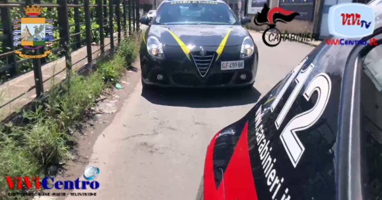 Indagini territoriali; controlli e interventi nella provincia
