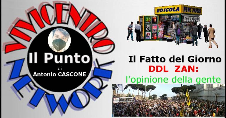 DDL Zan; l’opinione pubblica spaccata in due sulla questione