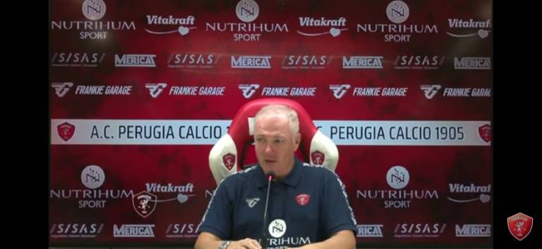 Alvini: “A Genova presenteremo un Perugia che vorrà fare la sua partita”