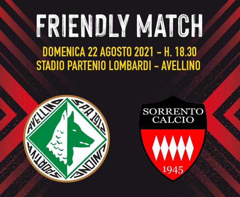 Sorrento Calcio, oggi l’amichevole contro l’Avellino: le interviste prepartita