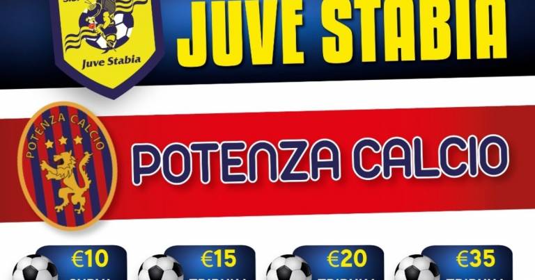 Juve Stabia, amichevole con il Potenza mercoledì 11 agosto alle 17:30