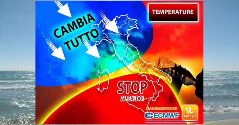 Meteo 16-22 Agosto: temperature, caldo stop! Tra poco cambia tutto
