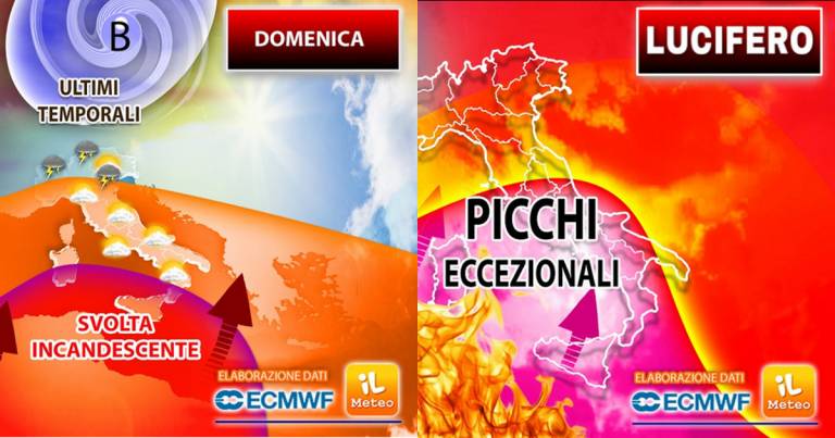 Meteo 8-11 Agosto: Oggi residua instabilità su parte del Nord, poi…