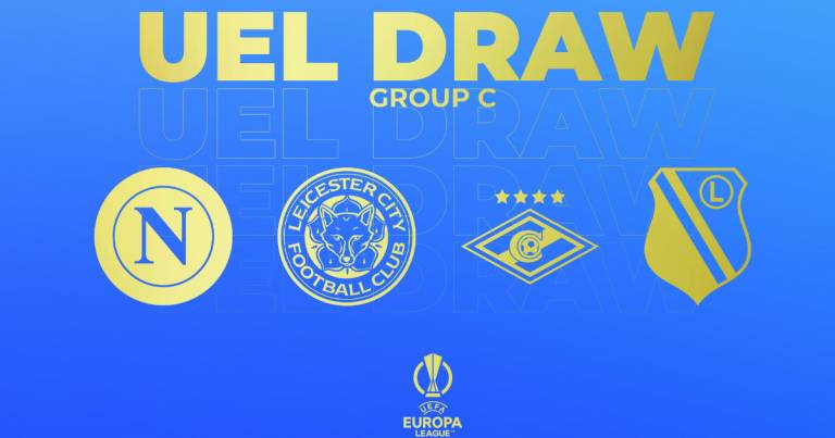 Sorteggi Europa League, Girone C formato da Napoli, Leicester, Spartak Mosca e Legia Varsavia