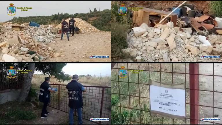 Scoperta discarica abusiva a Santa Flavia (PA)