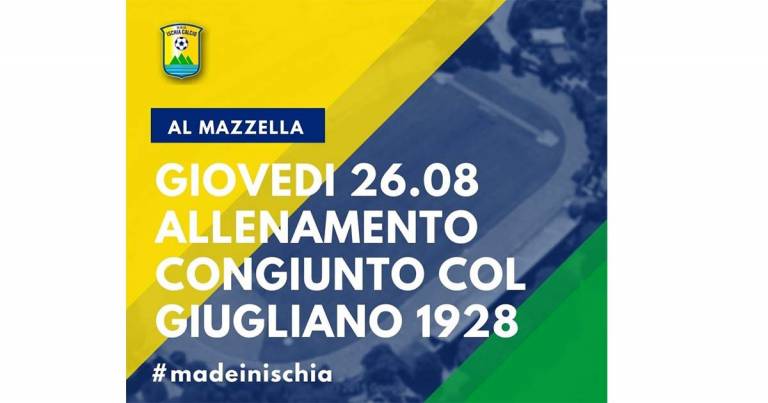 Eccellenza- Ischia giovedì test amichevole contro il Giugliano