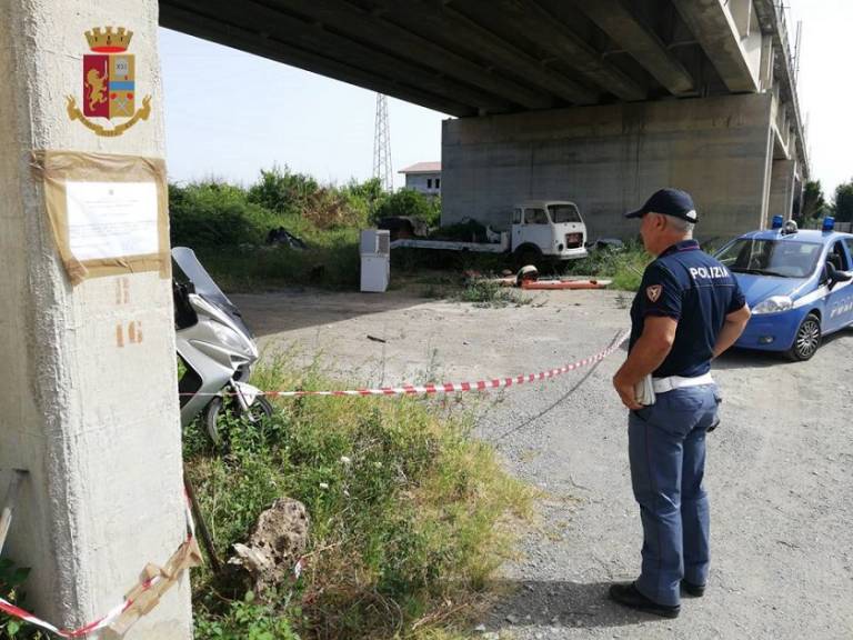 Sequestrata un’area di proprietà di RFI occupata abusivamente