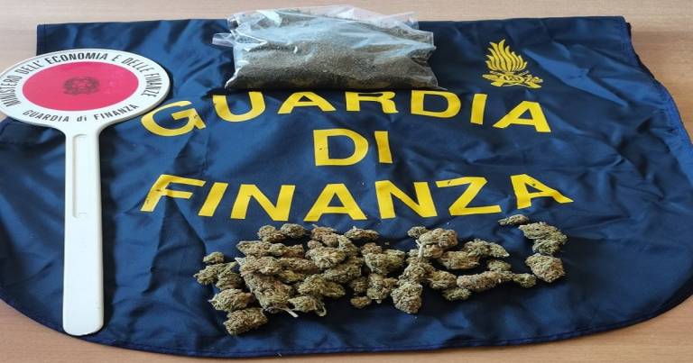 Un pacco spedito e non ritirato conteneva marijuana