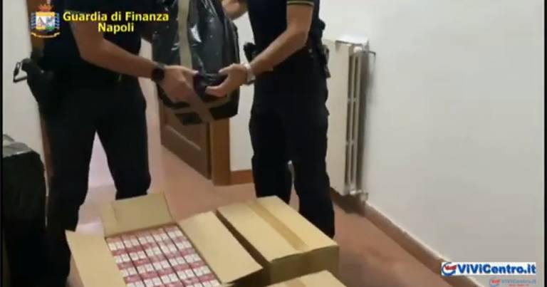 Napoli: Guardia di Finanza arresta contrabbandiere di sigarette