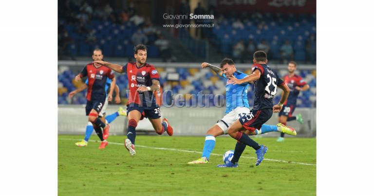 Napoli – Cagliari (2-0), il racconto fotografico del match