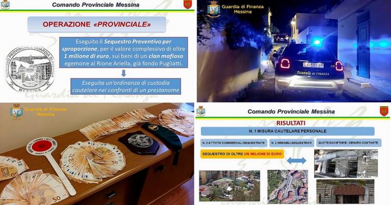 2 bar luogo di ritrovo della movida e altro, valore circa € 1,1 milione: sequestrati