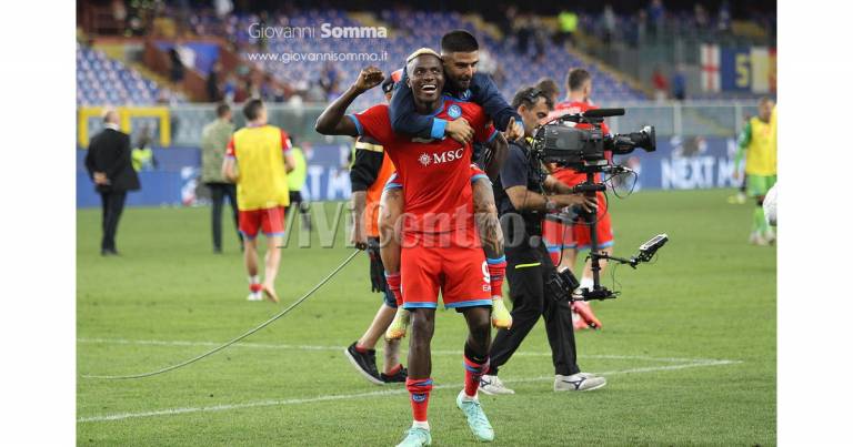 Sampdoria – Napoli (0-4). Gli scatti fotografici della gara