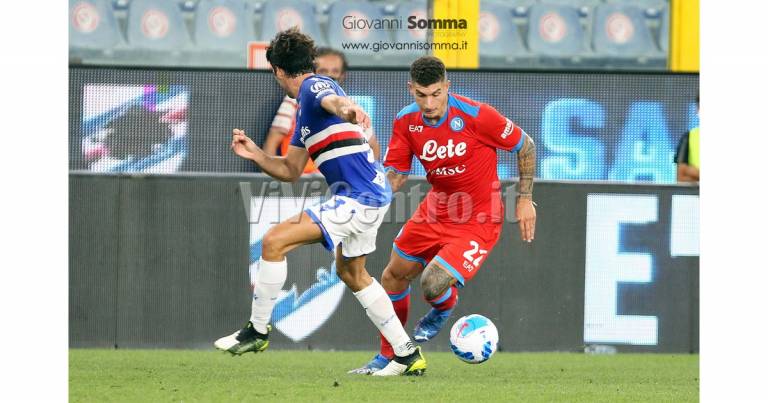 SAMPDORIA – NAPOLI (0-2): Gli azzurri riprendono la marcia