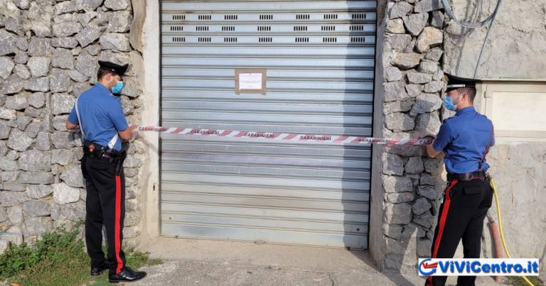 Agerola: i Carabinieri sequestrano immobili abusivi, 5 denunce