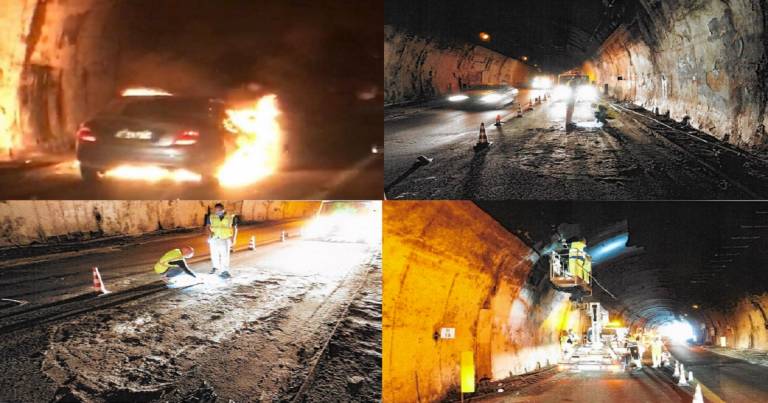 Il CAS contesta quanto diffuso sull’incendio nella galleria della A20