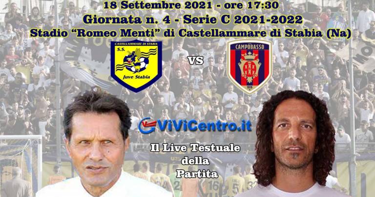 Juve Stabia-Campobasso finisce a reti bianche 0-0