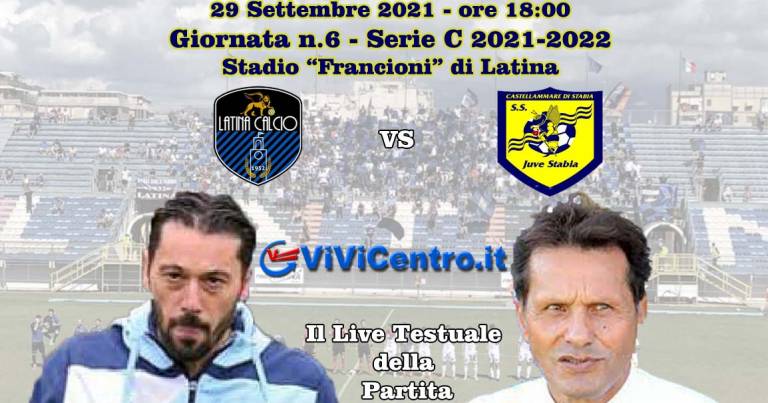 Latina-Juve Stabia – Rileggi LIVE 0-1 (42° Evacuo)