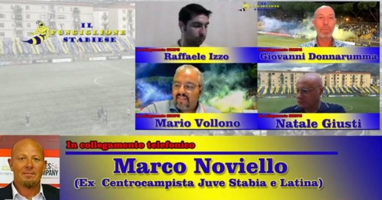 Noviello: “La mia Juve Stabia era la squadra più forte in cui ho giocato”