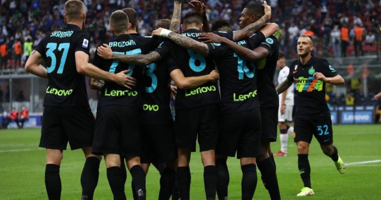 Inter 6-1 Bologna, le pagelle: Dzeko entra e fa doppietta; disastro Medel