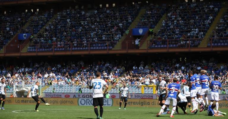 Stop Inter a Marassi: termina 2-2 contro la Sampdoria alla 3ª giornata