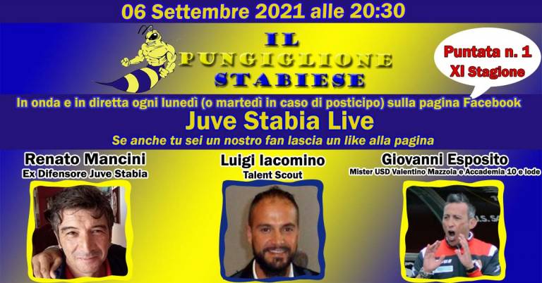 Il Pungiglione Stabiese torna in onda questa sera dalle 20:30