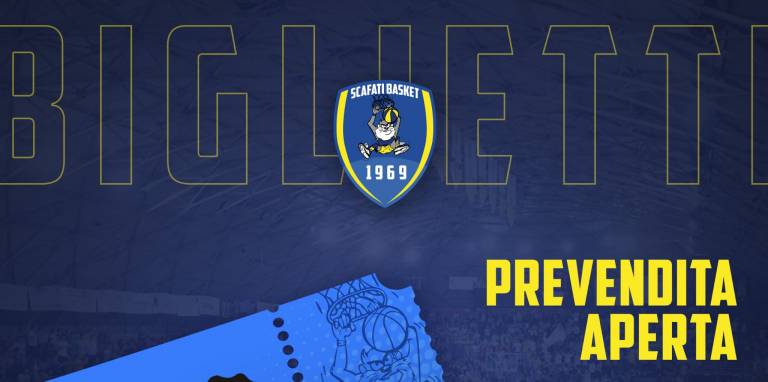 Givova Scafati, parte la prevendita dei biglietti per l’esordio in SuperCoppa