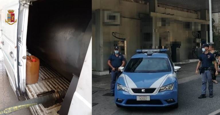 Sequestrato carburante di dubbia provenienza; sei persone in manette