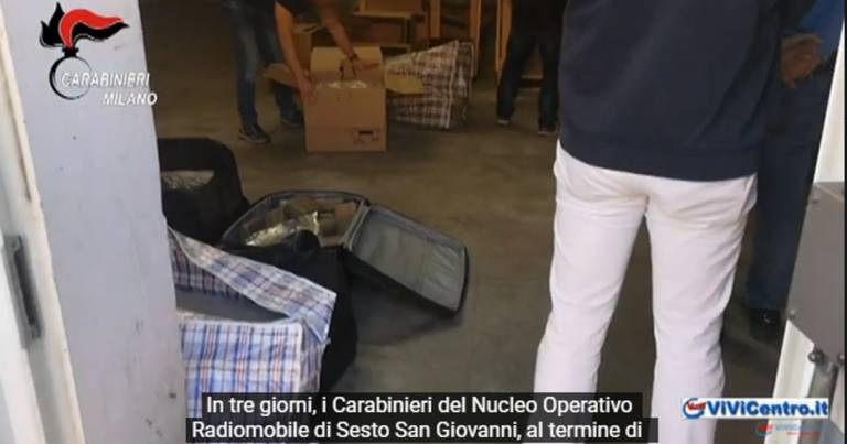 Carabinieri Sesto San Giovanni: sgominati 2 laboratori della droga VIDEO