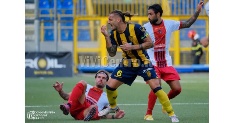 Juve Stabia, squalificato Tonucci per l’ultima di campionato con la Virtus Francavilla