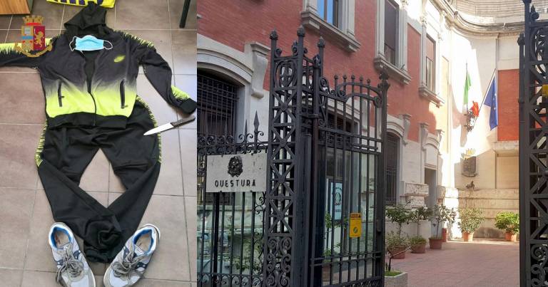 Rapina distributore di benzina: arrestato in carcere