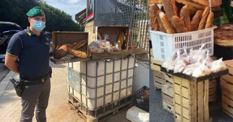 Sequestrati oltre 40 kg di prodotti alimentari