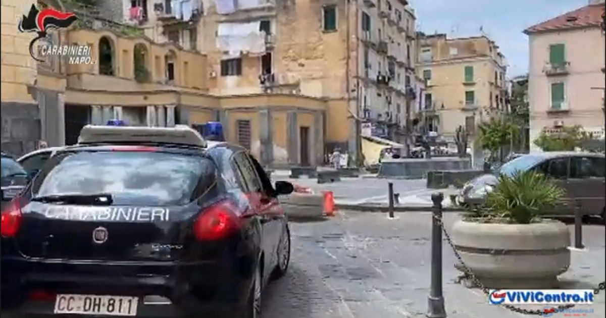 Ordinanza custodia cautelare a Castellammare di Stabia (con video)