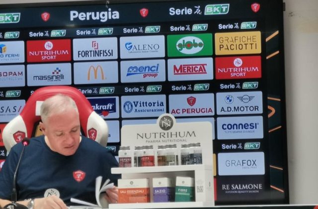 Perugia-Como 0-1, Alvini: “Non giudico De Luca per un gol sbagliato”