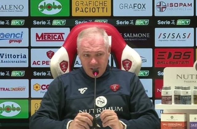 Perugia, Alvini: “Il Cittadella squadra profonda, determinata e verticale”