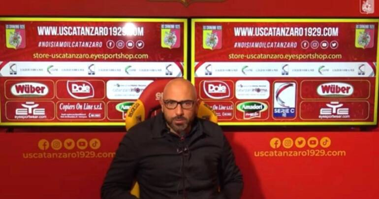 Calabro: “Il Catanzaro voleva vincere ad ogni costo. Ci gira tutto storto”