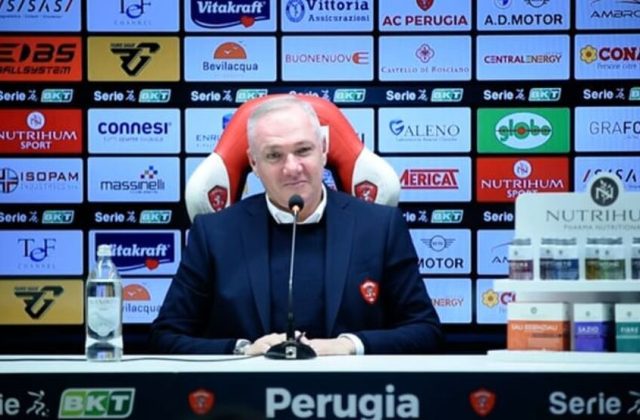 Perugia, Alvini: “La Spal va a giocare con 9 casi ed il Monza con 5 no”