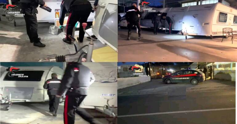 Autolavaggio con 17 lussuosi veicoli, tra camper e roulotte: sequestrato per sversamento di rifiuti