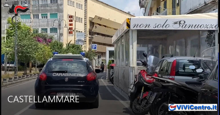 Spacciatore arrestato a Castellammare e Arma nascosta tra la vegetazione a Pimonte