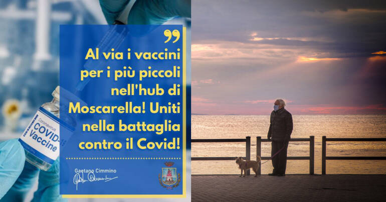 Castellammare: aperte le vaccinazioni Covid per bambini da 5 a 11 anni