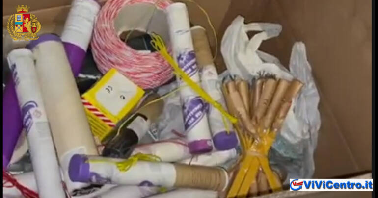 Droga e botti illegali sequestrati a Primavalle.  2 denunciati