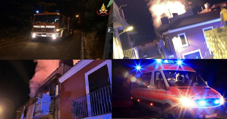 Incendio in una casa, muore una bimba di due anni