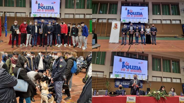 LAPOLIZIAVAASCUOLA: stamani all’Istituto di Istruzione Superiore “Verona Trento Majorana” di Messina