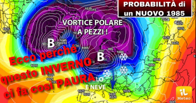 Burian in arrivo, è ufficiale! Torna L’incubo dell’Inverno 1985