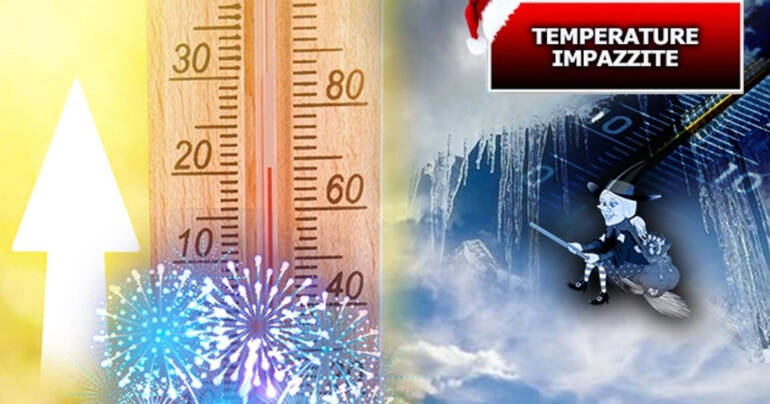 Meteo Capodanno: Farà caldo anomalo come in tarda Primavera di Maggio