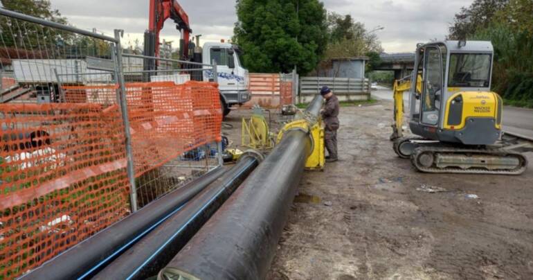 Nola: proseguono i lavori di Gori sulle infrastrutture