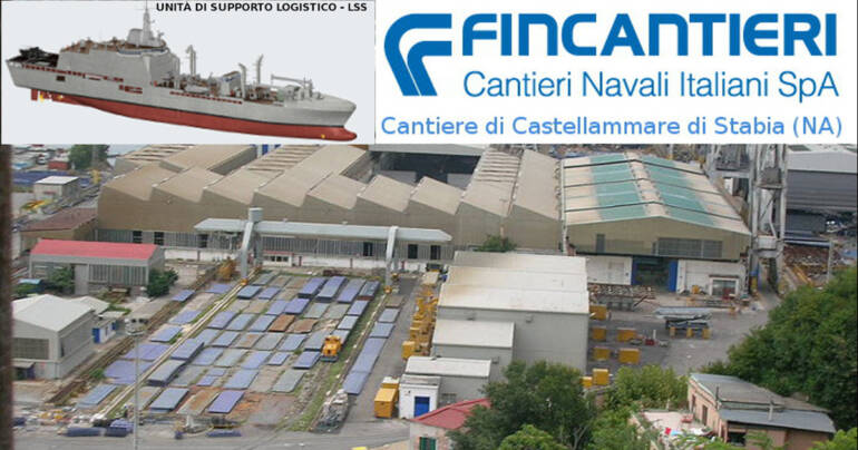 Nuova unità Lss sarà costruita nel cantiere di Castellammare di Stabia