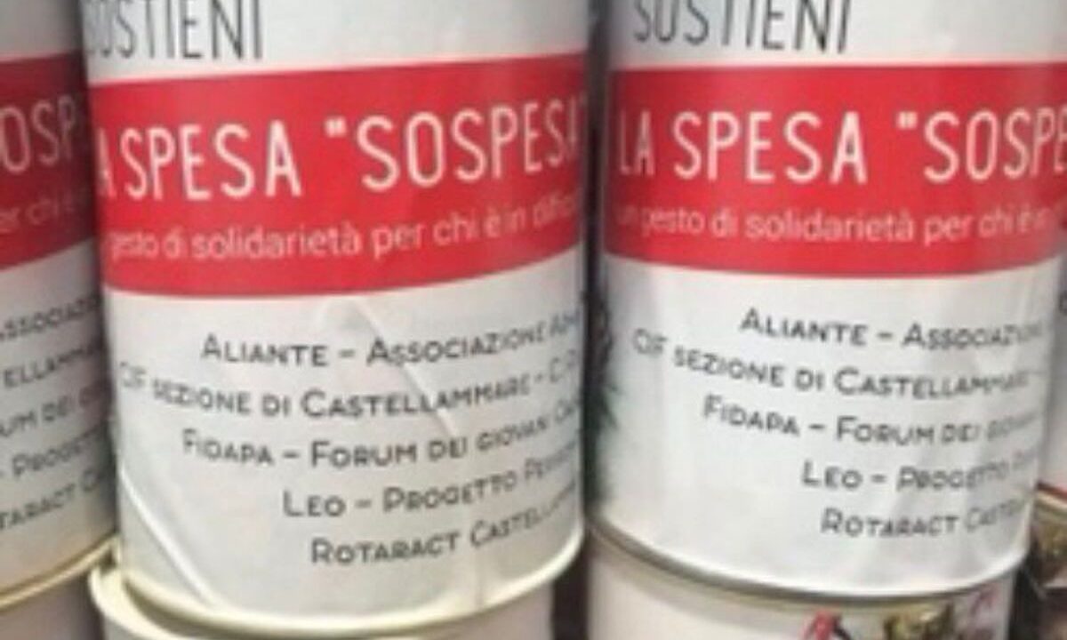 Spesa sospesa; l’iniziativa per migliorare il natale dei più bisognosi