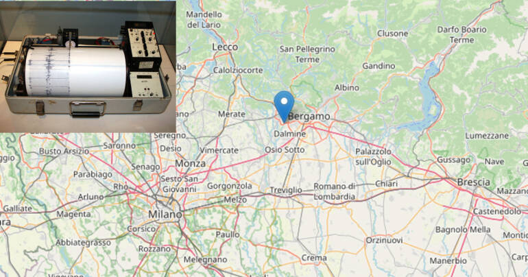 Terremoto di magnitudo ML 4.4 avvenuto a Bonate Sotto (BG)