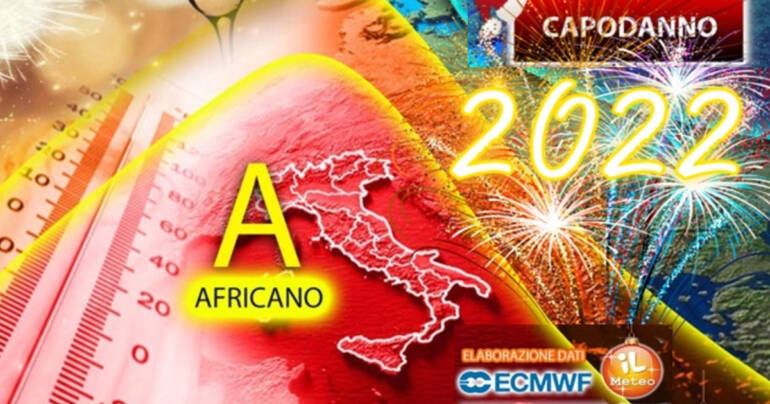 Ultime piogge dell’anno . In arrivo il Gigante di Capodanno