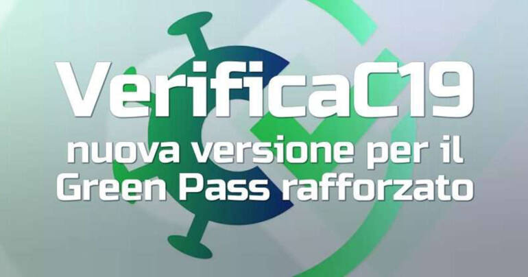 Rilasciata la nuova versione dell’App VerificaC19